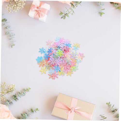LIFKOME 5000 Stück Teiliges Schneeflocken-Konfetti Mix Glitzer Streudeko für Weihnachten Hochzeit Winterparty Festliche Tischdekoration und DIY Bastelvergnügen LIFKOME 5000 Stück Teiliges Schneeflocken-Konfetti Mix Glitzer Streudeko für Weihnachten Hochzeit Winterparty Festliche Tischdekoration und DIY Bastelvergnügen von LIFKOME