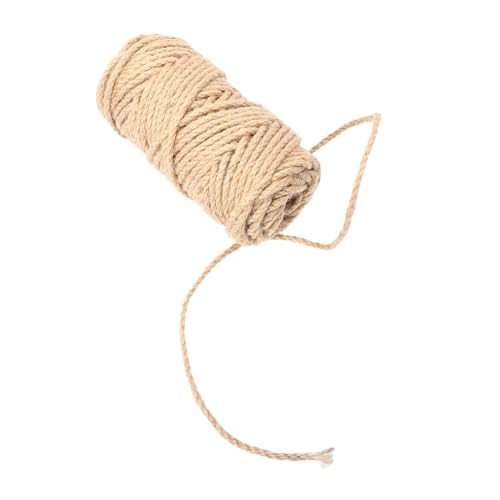 LIFKOME 50M Hanfseil Dicke Bastelschnur Dekoratives Juteseil für DIY Blumengirlanden Gartenartikelbindung und Zaunreparatur Umweltfreundliches Material Vintage LIFKOME 50M Hanfseil Dicke Bastelschnur Dekoratives Juteseil für DIY Blumengirlanden Gartenartikelbindung und Zaunreparatur Umweltfreundliches Material Vintage von LIFKOME