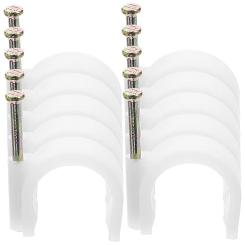 LIFKOME 50Stücke Kabelhalterung Förmige Kabelklemmen Kabelclips für Kabelmanagement Selbstklebend und Stabil für und Ethernet Kabel Weiße Klemmen Vielseitig LIFKOME 50Stücke Kabelhalterung Förmige Kabelklemmen Kabelclips für Kabelmanagement Selbstklebend und Stabil für und Ethernet Kabel Weiße Klemmen Vielseitig von LIFKOME