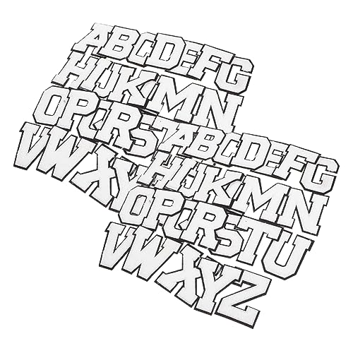 LIFKOME 52Stücke Buchstaben Patches zum Aufbügeln Dekorative Stickerei für Kleidung Jeans und Rucksäcke für DIY Reparaturen und Kreative Designs LIFKOME 52Stücke Buchstaben Patches zum Aufbügeln Dekorative Stickerei für Kleidung Jeans und Rucksäcke für DIY Reparaturen und Kreative Designs von LIFKOME
