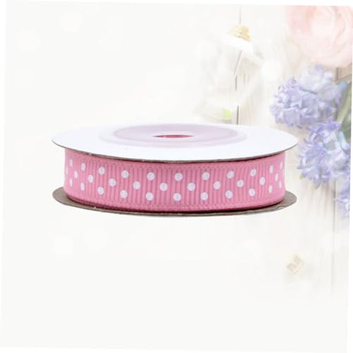LIFKOME 5Rollen Gepunktetes Geschenkband Für DIY Dekoration Für Party Hochzeiten Bastelprojekte Und Langlebiges Bastelmaterial von LIFKOME