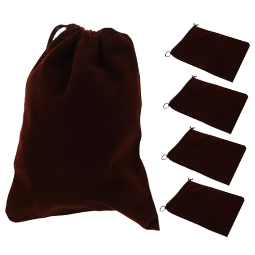LIFKOME 5Stücke Geschenkverpackungsbeutel Aus Kordelzug Taschen Zur Aufbewahrung Von Schmuck Kosmetik Und Zubehör von LIFKOME