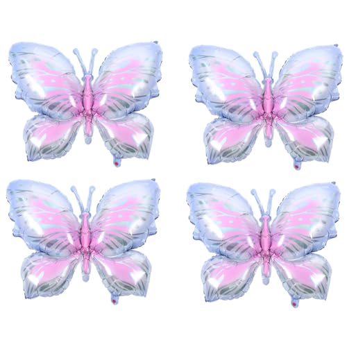 LIFKOME 5Stücke Schmetterling Folienballons Aufblasbare Cartoon Ballons für Geburtstagsfeiern und Fotorequisiten Partydekoration mit Bunten Schmetterlingsdesigns LIFKOME 5Stücke Schmetterling Folienballons Aufblasbare Cartoon Ballons für Geburtstagsfeiern und Fotorequisiten Partydekoration mit Bunten Schmetterlingsdesigns von LIFKOME
