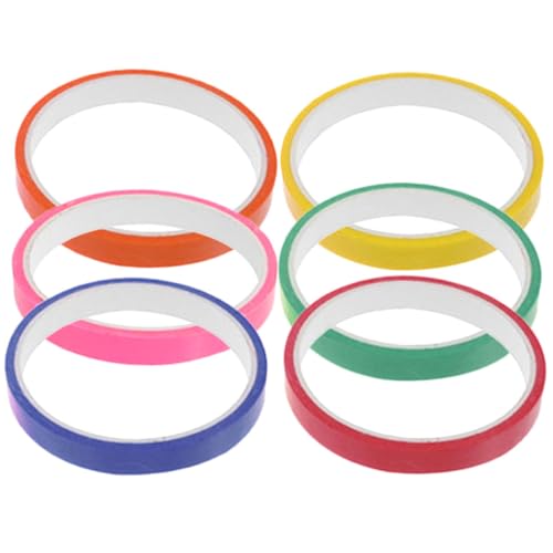 LIFKOME 6 Rollen Bunte Sticky Balls Tapes Stressabbauendes Langlebiges Klebeband aus Premium Einfache Anwendung Farbenfrohes Dekorationsband für Erwachsene LIFKOME 6 Rollen Bunte Sticky Balls Tapes Stressabbauendes Langlebiges Klebeband aus Premium Einfache Anwendung Farbenfrohes Dekorationsband für Erwachsene von LIFKOME