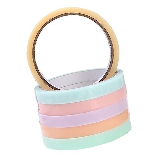LIFKOME 6 Rollen Lustige Klebebälle DIY Klebeband Farbige Haftbänder für Erwachsene und Studenten Stressabbau Zufällige Farben Zufällige Farbe Zufällige Farbe LIFKOME 6 Rollen Lustige Klebebälle DIY Klebeband Farbige Haftbänder für Erwachsene und Studenten Stressabbau Zufällige Farben Zufällige Farbe Zufällige Farbe von LIFKOME