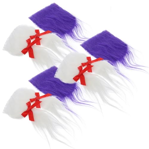 LIFKOME 6 Sätze DIY Zwergenbart Holzperle Kunstfellbart Mit Kugel Handgefertigtes Bastelmaterial Für Weihnachtsdekoration LIFKOME 6 Sätze DIY Zwergenbart Holzperle Kunstfellbart Mit Kugel Handgefertigtes Bastelmaterial Für Weihnachtsdekoration von LIFKOME