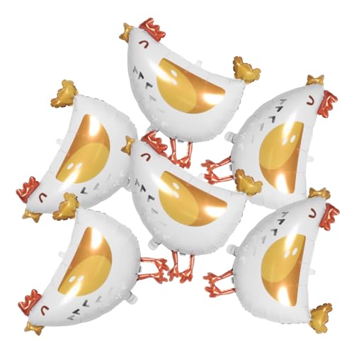 LIFKOME 6 Stück Farm Themen Deko Ballons für Kindergeburtstag und Tiermotiv Partydekorationen Einfache Inflation und Schnelle Einrichtung LIFKOME 6 Stück Farm Themen Deko Ballons für Kindergeburtstag und Tiermotiv Partydekorationen Einfache Inflation und Schnelle Einrichtung von LIFKOME
