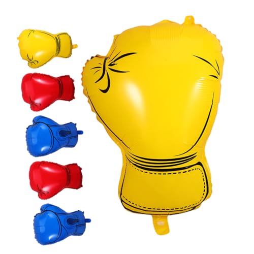 LIFKOME 6 Stück Sportliche Geburtstagsdekoration für Jungen Thema Wrestling Nacht Robust Einfach Aufzublasen Partyhintergrunddekoration von LIFKOME