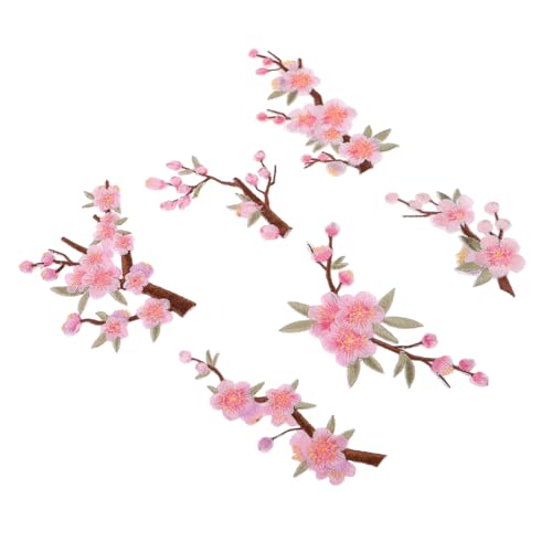 LIFKOME 6 Stück Teiliges Bestickte Blumen Bügelflicken Pflaumenblüte und Aprikosenblüte zum Aufnähen und Aufbügeln Vielseitige Stoffapplikationen für Kleidung Taschen Hüte Jeans DIY LIFKOME 6 Stück Teiliges Bestickte Blumen Bügelflicken Pflaumenblüte und Aprikosenblüte zum Aufnähen und Aufbügeln Vielseitige Stoffapplikationen für Kleidung Taschen Hüte Jeans DIY von LIFKOME