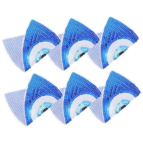 LIFKOME 6 Stück Teiliges DIY Aufnäher mit Einzigartigen Applikationen für Kleidung Taschen und Dekoration für Kreative Nähprojekte und Reparaturen von LIFKOME
