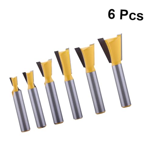 LIFKOME 6 Stück Teiliges Dovetail Fräser für Holzverarbeitung Hochwertige Holzfräse Schnitzwerkzeug Köpfen für Cnc und Gravurmaschinen LIFKOME 6 Stück Teiliges Dovetail Fräser für Holzverarbeitung Hochwertige Holzfräse Schnitzwerkzeug Köpfen für Cnc und Gravurmaschinen von LIFKOME