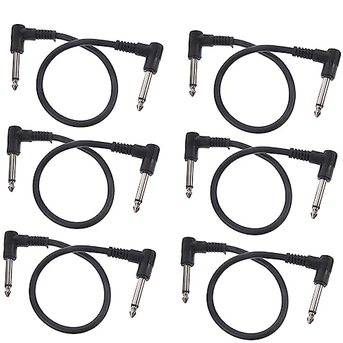 LIFKOME 6 Stück Teiliges Gitarren Patchkabel Stecker Stecker Flaches Strapazierfähiges Audio Kabel für Gitarre Bass Effektpedale Langlebiges Musikinstrument Zubehör LIFKOME 6 Stück Teiliges Gitarren Patchkabel Stecker Stecker Flaches Strapazierfähiges Audio Kabel für Gitarre Bass Effektpedale Langlebiges Musikinstrument Zubehör von LIFKOME