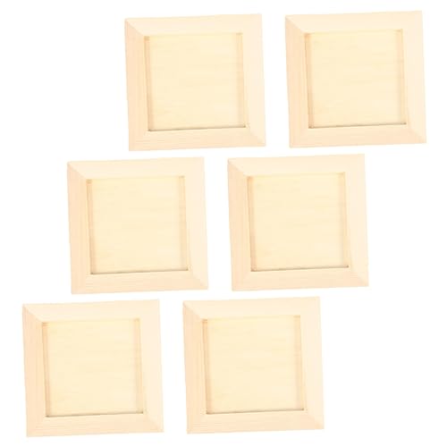 LIFKOME 6 Stück Teiliges Holz Bilderrahmen für DIY Bastelrahmen für Kreative Malprojekte für Schule Kindergarten und Zuhause Unbemalt Leicht und Praktisch LIFKOME 6 Stück Teiliges Holz Bilderrahmen für DIY Bastelrahmen für Kreative Malprojekte für Schule Kindergarten und Zuhause Unbemalt Leicht und Praktisch von LIFKOME