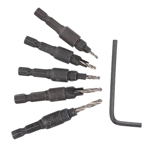 LIFKOME 6 Stück Teiliges Holzverarbeitungs Bohrer Set Sechskant Hole Opener für Möbelbohrarbeiten Langlebig und Praktisch für Verschiedene Materialien LIFKOME 6 Stück Teiliges Holzverarbeitungs Bohrer Set Sechskant Hole Opener für Möbelbohrarbeiten Langlebig und Praktisch für Verschiedene Materialien von LIFKOME