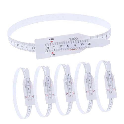 LIFKOME 6 Stück Teiliges Kunststoff maßband für Kopf Armumfang Flexibles Geruchsfreies Messband für Präzise Körpermessungen bei Junge Mädchen und Kleinkindern Tragbar und Langlebig von LIFKOME