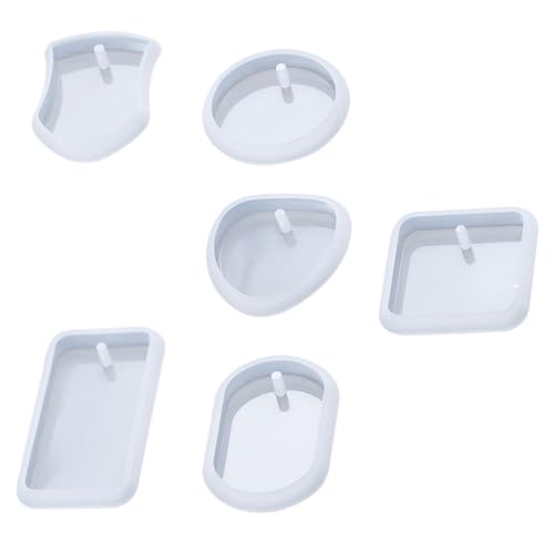 LIFKOME 6 Stück Teiliges Silikon Schlüsselanhänger Formen für Epoxidharz Glatte Oberfläche DIY Anhänger Gießformen Leicht und Platzsparend für Individuellen Schmuck und Bastelarbeiten LIFKOME 6 Stück Teiliges Silikon Schlüsselanhänger Formen für Epoxidharz Glatte Oberfläche DIY Anhänger Gießformen Leicht und Platzsparend für Individuellen Schmuck und Bastelarbeiten von LIFKOME
