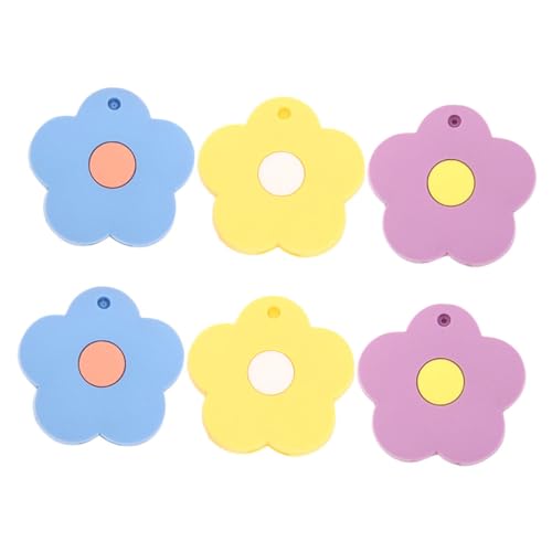 LIFKOME 6 Stück Teiliges Silikon Schlüsselcover mit Blumenmotiven Kleine Wiederverwendbare Schlüsselabdeckungen für Hausschlüssel Rutschfest Langlebig Farblich Sortiert zur Einfachen LIFKOME 6 Stück Teiliges Silikon Schlüsselcover mit Blumenmotiven Kleine Wiederverwendbare Schlüsselabdeckungen für Hausschlüssel Rutschfest Langlebig Farblich Sortiert zur Einfachen von LIFKOME