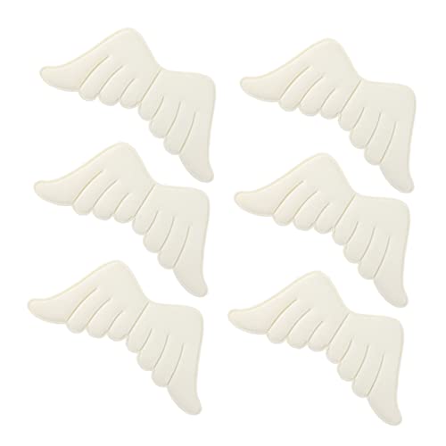 LIFKOME 6 Stück Teiliges Weißes Engelsflügel Aufnäher Hochwertigem Beständig und Praktisch für DIY Bastelarbeiten und Bekleidungsdekoration Verarbeitung Elegant und LIFKOME 6 Stück Teiliges Weißes Engelsflügel Aufnäher Hochwertigem Beständig und Praktisch für DIY Bastelarbeiten und Bekleidungsdekoration Verarbeitung Elegant und von LIFKOME