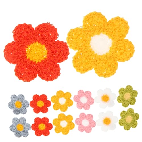 LIFKOME 60 Stück Beständige Blumen aufnäher Kleine Kompakte Flicken zum Aufnähen für Kleidung Mäntel Hüte Vielseitige DIY stoffapplikationen in Weiß Hellrosa Gelb Grün Orange Hellgrau LIFKOME 60 Stück Beständige Blumen aufnäher Kleine Kompakte Flicken zum Aufnähen für Kleidung Mäntel Hüte Vielseitige DIY stoffapplikationen in Weiß Hellrosa Gelb Grün Orange Hellgrau von LIFKOME