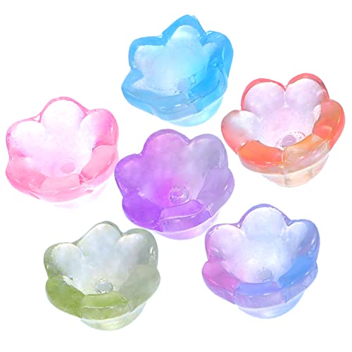 LIFKOME 60 Stück Teiliges DIY Perlenkappen Langlebige Bunte Blumen Endkappen für Schmuckherstellung Vielseitige Spacer Beads für Armbänder Halsketten Ohrringe Basteln Einfache Handhabung LIFKOME 60 Stück Teiliges DIY Perlenkappen Langlebige Bunte Blumen Endkappen für Schmuckherstellung Vielseitige Spacer Beads für Armbänder Halsketten Ohrringe Basteln Einfache Handhabung von LIFKOME