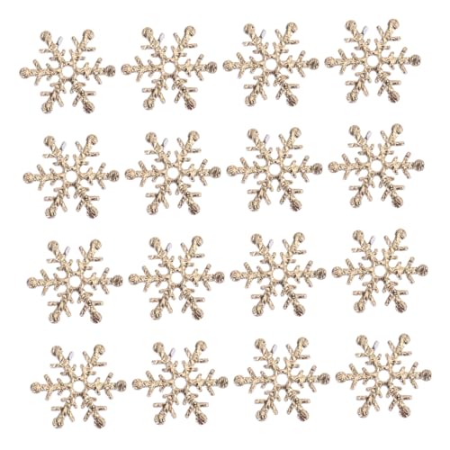 LIFKOME 600 Stk. Teiliges Schneeflocken-konfetti in Gold Einzigartig Gestaltete Party-streudeko für Weihnachtsfeiern Tischdekorationen und Fotorequisiten Geruchlos und Vielseitig von LIFKOME