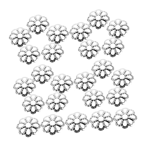 LIFKOME 600 Stück Blütenperlenkappen Hohle Spacer Diy Schmuckzubehör für Armbänder und Ohrringe Langlebig und Fade Resistent LIFKOME 600 Stück Blütenperlenkappen Hohle Spacer Diy Schmuckzubehör für Armbänder und Ohrringe Langlebig und Fade Resistent von LIFKOME