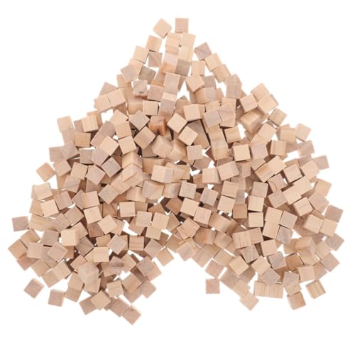 LIFKOME 600 Stück Holzklötzchen aus Massivem Kiefernholz Glatte Kanten Blanke Bastelwürfel für DIY Malen Holzbuchstaben Schnitzen Vielseitig für Bastelprojekte und Dekoration LIFKOME 600 Stück Holzklötzchen aus Massivem Kiefernholz Glatte Kanten Blanke Bastelwürfel für DIY Malen Holzbuchstaben Schnitzen Vielseitig für Bastelprojekte und Dekoration von LIFKOME