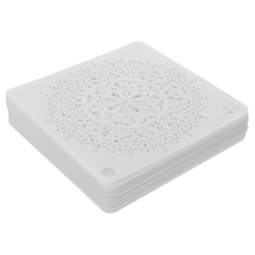 LIFKOME 64 Stück Teiliges Mandala Schablonen Wiederverwendbare Malvorlagen für DIY Wand und Steinmalerei Filigrane Muster für Kreative Raumdekoration Vielseitig für Möbel Leinwand und LIFKOME 64 Stück Teiliges Mandala Schablonen Wiederverwendbare Malvorlagen für DIY Wand und Steinmalerei Filigrane Muster für Kreative Raumdekoration Vielseitig für Möbel Leinwand und von LIFKOME