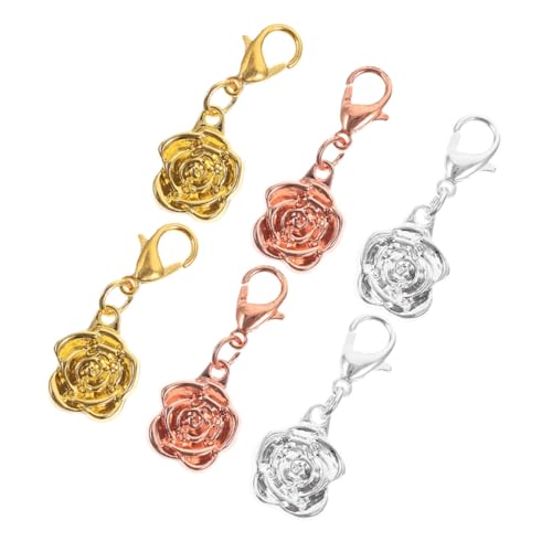 LIFKOME 6Stücke Magnetverschlüsse für DIY Schmuck Rosé und Schmuckverbinder für Armbänder und Einfaches Ablegen für Kreative Bastelprojekte von LIFKOME