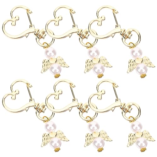 LIFKOME 6Stücke Teiliges Flügel Schlüsselanhänger Exquisite Babyparty Gefälligkeiten Aus Hochwertigem Legierungsmaterial Für Schlüssel Und Taschen Kreative LIFKOME 6Stücke Teiliges Flügel Schlüsselanhänger Exquisite Babyparty Gefälligkeiten Aus Hochwertigem Legierungsmaterial Für Schlüssel Und Taschen Kreative von LIFKOME