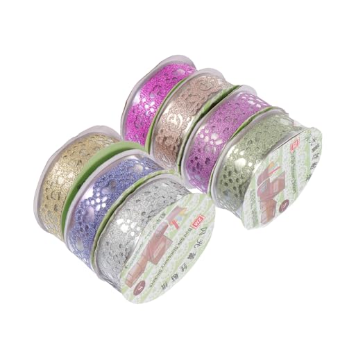 LIFKOME 7 Rollen Teiliges Glitzer Klebeband Dekoratives Washi Tape mit DIY Scrapbook Zubehör Vielseitig Einsetzbares Bastelband für Planer Tagebuch Geschenkverpackung und Schulbedarf LIFKOME 7 Rollen Teiliges Glitzer Klebeband Dekoratives Washi Tape mit DIY Scrapbook Zubehör Vielseitig Einsetzbares Bastelband für Planer Tagebuch Geschenkverpackung und Schulbedarf von LIFKOME