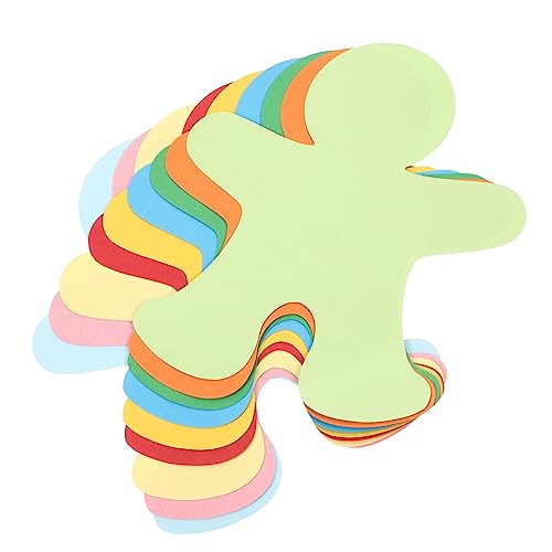 LIFKOME 72 Stück Teiliges Kinderform Papier Dekorationsset Bunte DIY Bastelbögen für Kindergarten und Klassenzimmer Wandgestaltung Sichere und Langlebige Papierschnitt Ausschnitte für LIFKOME 72 Stück Teiliges Kinderform Papier Dekorationsset Bunte DIY Bastelbögen für Kindergarten und Klassenzimmer Wandgestaltung Sichere und Langlebige Papierschnitt Ausschnitte für von LIFKOME