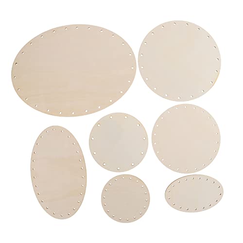 LIFKOME 7Stücke Teiliges Holzschnitzel Mit Löchern Für DIY Projekte Basteln Und Holzhandwerk Natürliche Holzstücke Verschiedenen Für Dekoration LIFKOME 7Stücke Teiliges Holzschnitzel Mit Löchern Für DIY Projekte Basteln Und Holzhandwerk Natürliche Holzstücke Verschiedenen Für Dekoration von LIFKOME