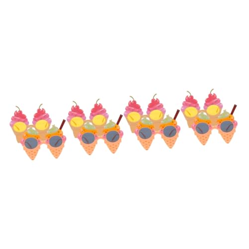 LIFKOME 8 Stck. Lustige Sonnenbrillen im Eiscreme Design Farbige Partybrille für Hawaii Events Fotorequisiten für Strand und LIFKOME 8 Stck. Lustige Sonnenbrillen im Eiscreme Design Farbige Partybrille für Hawaii Events Fotorequisiten für Strand und von LIFKOME