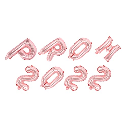 LIFKOME 8 Stück Ballonanzug Abschlusszeichen 2022 Party hängend schmücken schnell bunt Graduierung Ballondekor aus Aluminiumfolie Luftballons für die Abschlussfeier Golden von LIFKOME