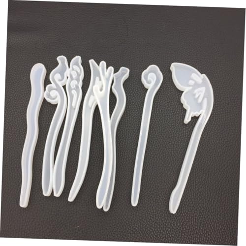 LIFKOME 8 Stück Teiliges DIY Harz Schmuck Haarspangen Formen Verschiedene Kopfschmuck Silikonformen für Epoxidharz Polymer Clay Kerzenherstellung für Bastler und Schmuckherstellung LIFKOME 8 Stück Teiliges DIY Harz Schmuck Haarspangen Formen Verschiedene Kopfschmuck Silikonformen für Epoxidharz Polymer Clay Kerzenherstellung für Bastler und Schmuckherstellung von LIFKOME