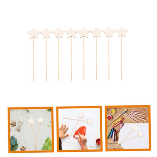 LIFKOME 8 Stück Teiliges DIY Zauberstab aus Holz Leichte Robuste Feenstäbe zum Bemalen und Basteln für Prinzessin Kreative Handarbeit für Schule und Party LIFKOME 8 Stück Teiliges DIY Zauberstab aus Holz Leichte Robuste Feenstäbe zum Bemalen und Basteln für Prinzessin Kreative Handarbeit für Schule und Party von LIFKOME
