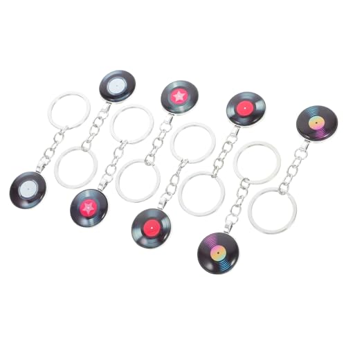 LIFKOME 8 Stück Teiliges Musik schlüsselanhänger Vinyl schallplatten design Langlebige Legierung und Glassteine für Themenpartys Taschen Rucksäcke Schlüssel und Geschenkdekoration LIFKOME 8 Stück Teiliges Musik schlüsselanhänger Vinyl schallplatten design Langlebige Legierung und Glassteine für Themenpartys Taschen Rucksäcke Schlüssel und Geschenkdekoration von LIFKOME