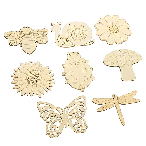 LIFKOME 80 Stück Unlackierte Holzscheiben DIY Bastelmaterial für Frühlingsdekoration Kreative Holz Ausschnitte für Malen Basteln und Heimdekoration LIFKOME 80 Stück Unlackierte Holzscheiben DIY Bastelmaterial für Frühlingsdekoration Kreative Holz Ausschnitte für Malen Basteln und Heimdekoration von LIFKOME