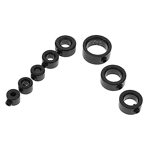 LIFKOME 8Stücke Teiliges Metallbohrer Locator Mit Tiefenstoppringen Für Präzises Bohren Für Bohrer Schraubenschlüssel Für Metallbearbeitung von LIFKOME