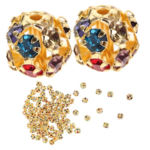 LIFKOME 90 Stück Schmuck Perlen Diy Abstandperlen für Armbänder und Gold Mischung Lose Bastelperlen für Handwerken LIFKOME 90 Stück Schmuck Perlen Diy Abstandperlen für Armbänder und Gold Mischung Lose Bastelperlen für Handwerken von LIFKOME