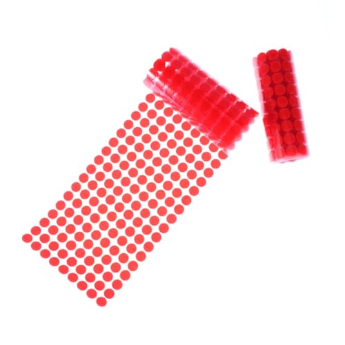 LIFKOME 900Stücke Klettband Selbstklebend Rot Durchmesser Runde Aufkleber und Langlebig für DIY Projekte Büroorganisation und Haushaltsanwendungen LIFKOME 900Stücke Klettband Selbstklebend Rot Durchmesser Runde Aufkleber und Langlebig für DIY Projekte Büroorganisation und Haushaltsanwendungen von LIFKOME