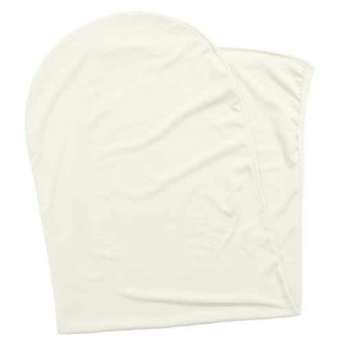LIFKOME Abdeckung Für Fußgewölbe Elastischer Schonbezug Für Bogen -dusche-bogen-slipcover Babyparty-hintergrundabdeckung Dehnbarer Hintergrund Für Hochzeit Polyester Beige von LIFKOME