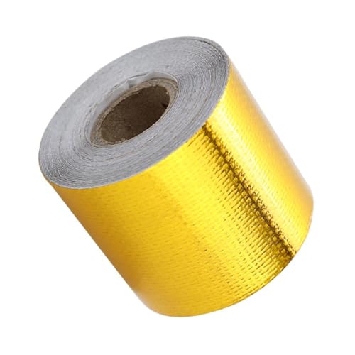 LIFKOME Aluminiumfolie Klebeband Hitzebeständig Reparaturband Selbstklebend Starkes Dichtband für Rohr Isolierung und Abdichtung von LIFKOME