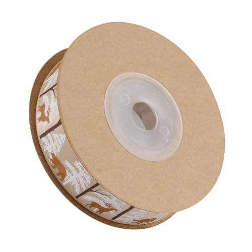 LIFKOME Bedrucktes Weihnachtsband mit Tiermotiven Geschenkband für DIY Geschenkverpackung und Partydekoration Hochwertiges Bastelband für Festliche Weihnachtsdekoration LIFKOME Bedrucktes Weihnachtsband mit Tiermotiven Geschenkband für DIY Geschenkverpackung und Partydekoration Hochwertiges Bastelband für Festliche Weihnachtsdekoration von LIFKOME