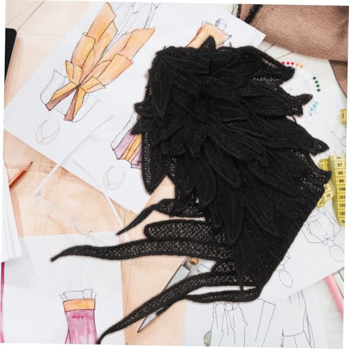 LIFKOME Bestickte Engelsflügel Patches zum Aufnähen und Aufbügeln Spitze Applikationen für Kleidung Reparatur DIY Dekoration für Jacken Vielseitige Schwarze Flügel Ornamente LIFKOME Bestickte Engelsflügel Patches zum Aufnähen und Aufbügeln Spitze Applikationen für Kleidung Reparatur DIY Dekoration für Jacken Vielseitige Schwarze Flügel Ornamente von LIFKOME