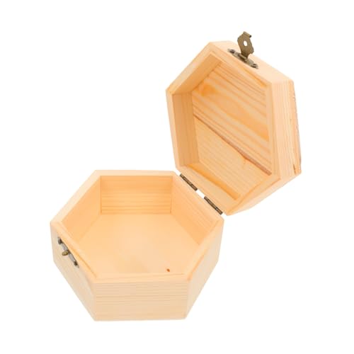 LIFKOME Box Box Hölzerne Schmuckschatulle Unfertigte, Unbemalte Holzkisten Kleine Unvollendete Kisten Holzkisten Basteln Schmuckkästchen Basteln Kiefernholz LIFKOME Box Box Hölzerne Schmuckschatulle Unfertigte, Unbemalte Holzkisten Kleine Unvollendete Kisten Holzkisten Basteln Schmuckkästchen Basteln Kiefernholz von LIFKOME