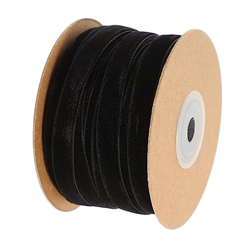 LIFKOME Breites Samtband Dekoratives für DIY Hochzeiten und Bastelprojekte Yards Rolle Schwarz Vielseitig Einsetzbar für Schleifen Schmuck und Mehr LIFKOME Breites Samtband Dekoratives für DIY Hochzeiten und Bastelprojekte Yards Rolle Schwarz Vielseitig Einsetzbar für Schleifen Schmuck und Mehr von LIFKOME