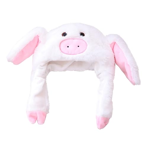 LIFKOME Cartoon Party Headgear mit Beweglichen Ohren Kreativer Puppenhut als Witziges Foto Requisit und Kostüm Accessoire für Karneval Bühnenauftritte und Festliche Anlässe LIFKOME Cartoon Party Headgear mit Beweglichen Ohren Kreativer Puppenhut als Witziges Foto Requisit und Kostüm Accessoire für Karneval Bühnenauftritte und Festliche Anlässe von LIFKOME