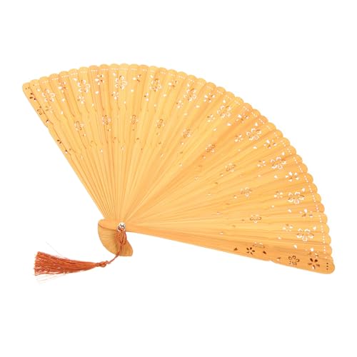 LIFKOME Chinesischer Faltbarer Handfächer aus Stabilem Holz mit Filigranen Ausschnitten Tragbar Vintage Stil Dekorativ für Sommer Hochzeit und Traditionelle Anlässe LIFKOME Chinesischer Faltbarer Handfächer aus Stabilem Holz mit Filigranen Ausschnitten Tragbar Vintage Stil Dekorativ für Sommer Hochzeit und Traditionelle Anlässe von LIFKOME